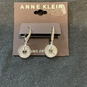 Anne Klein Silver Dangle Earrings